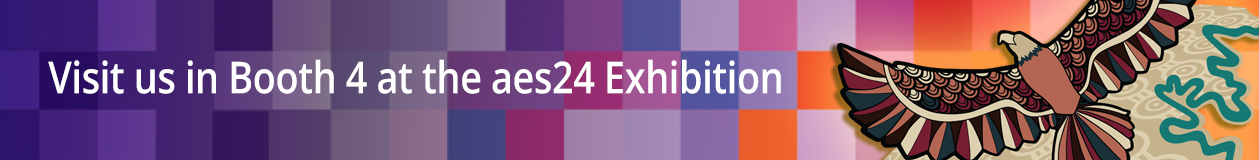 Visit the AES in Booth 4 at the aes24 Exhibition