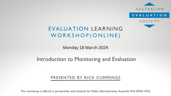  Introduction to Monitoring and Evaluation 2